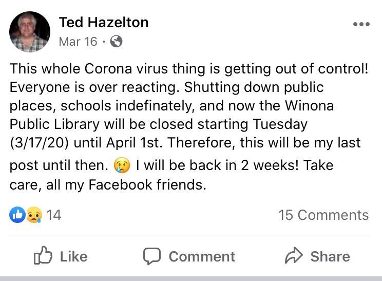 Hazelton Facebook